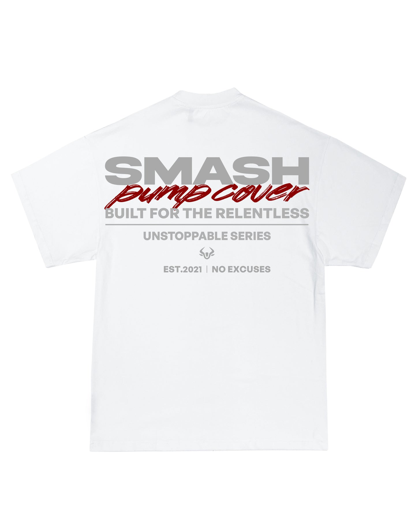 Smash Pump Cover Oversized T-shirt - White