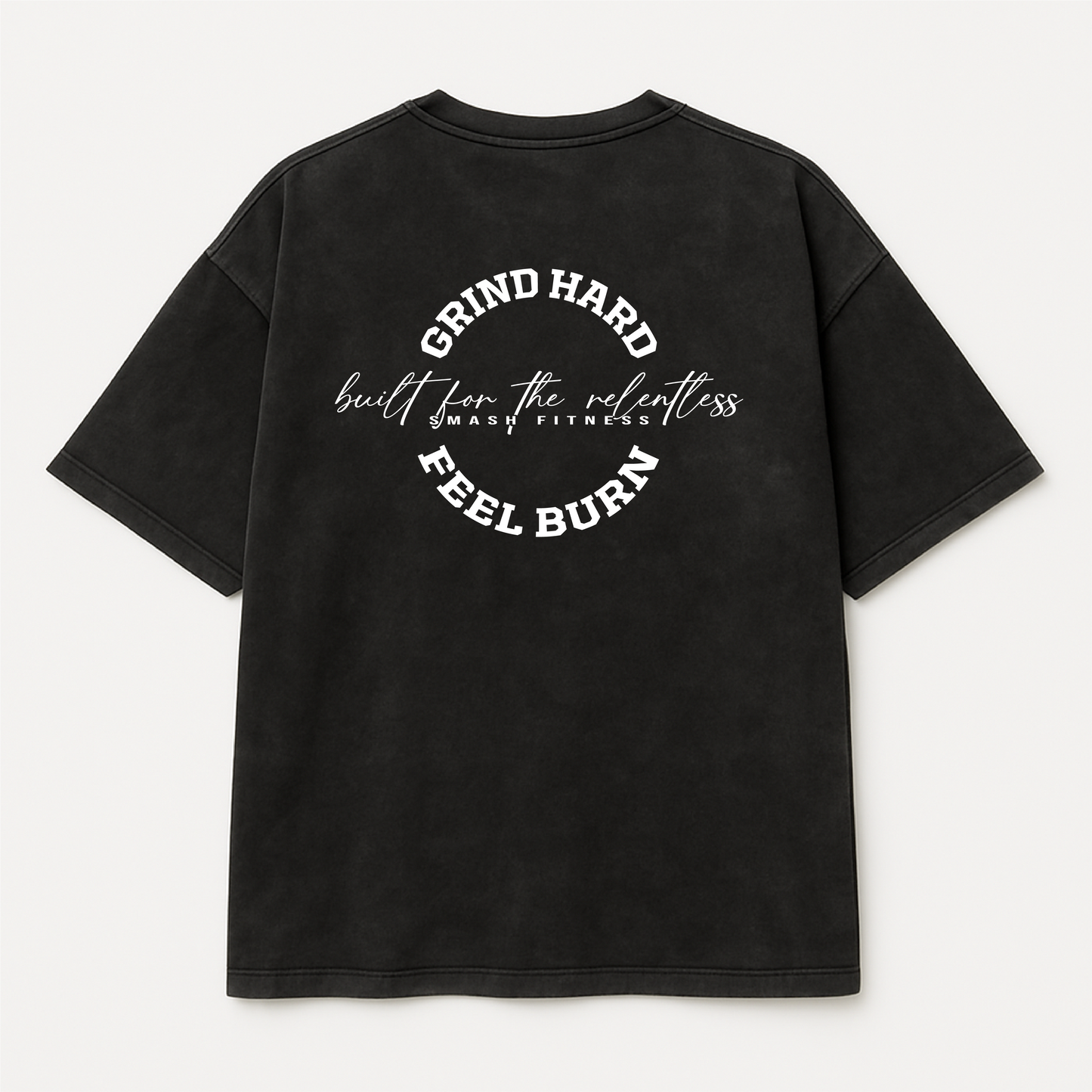 Grind Hard Oversized t-shirt - Black