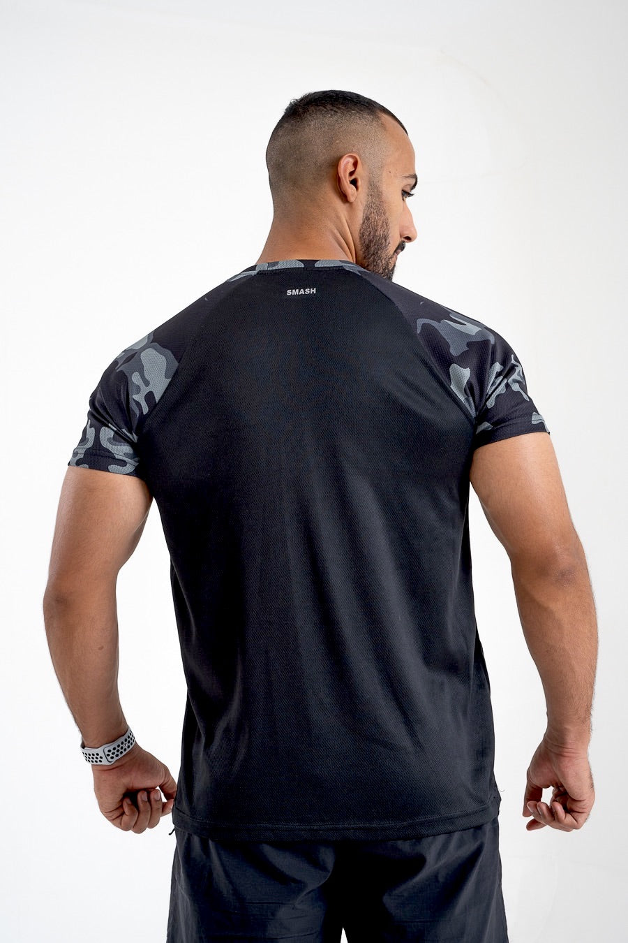 Smash basic short sleeve dark-army tee