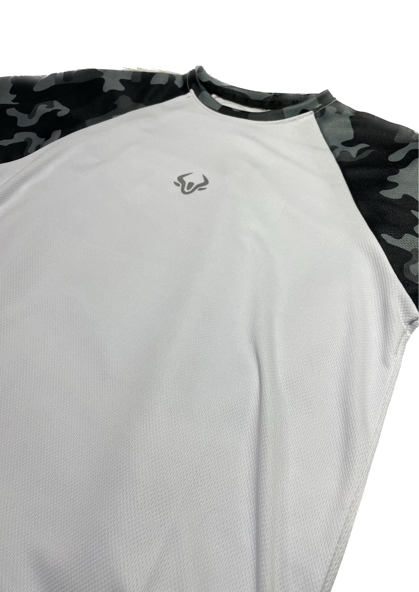 Smash Basic Short Sleeve Army T-shirt - White