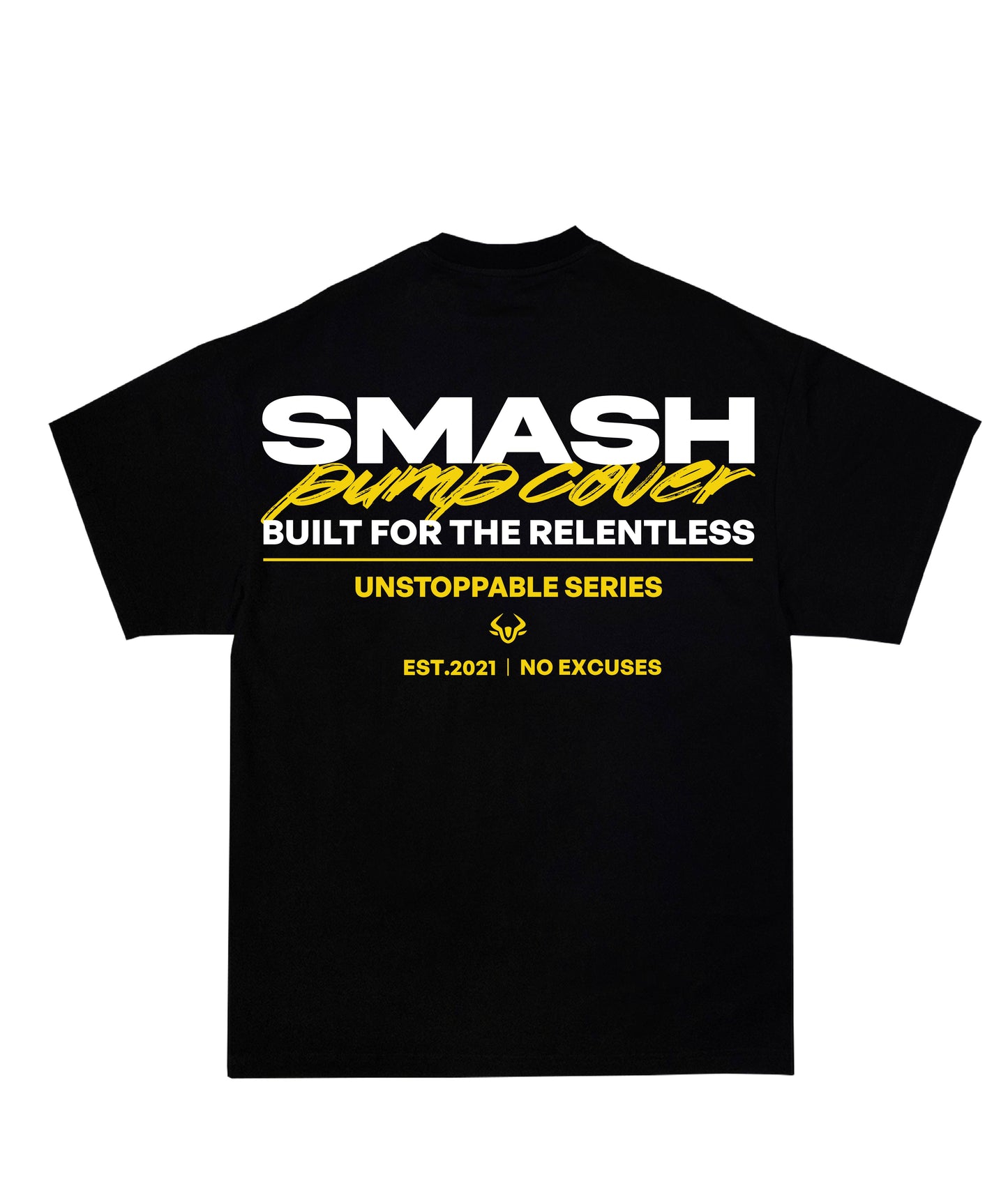 Smash Pump Cover Oversized T-shirt - Black