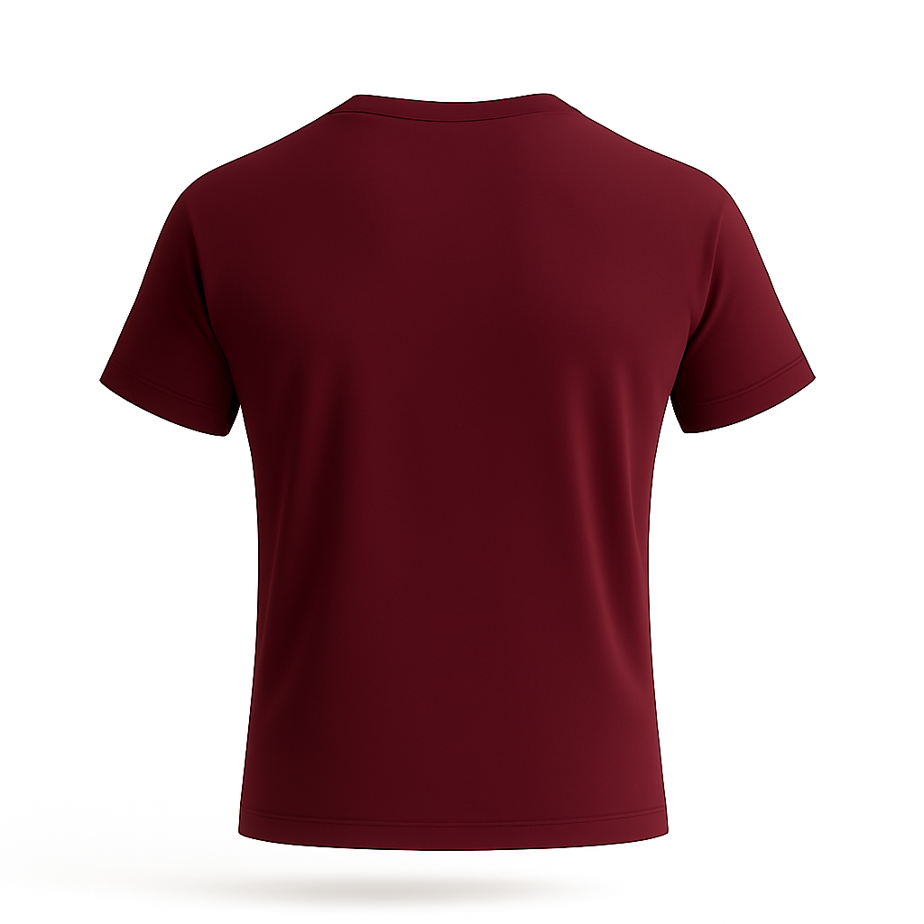 Maroon dri-fit tee