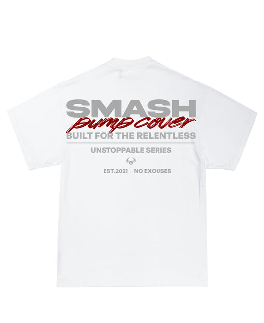 Smash Pump Cover Oversized T-shirt - White