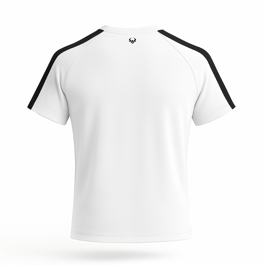 White stripe dri-fit tee