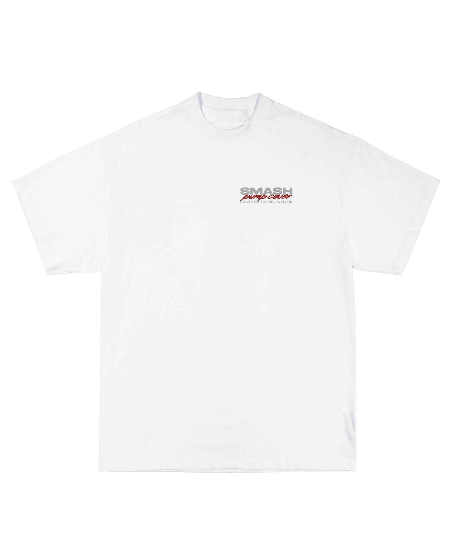 Smash Pump Cover Oversized T-shirt - White