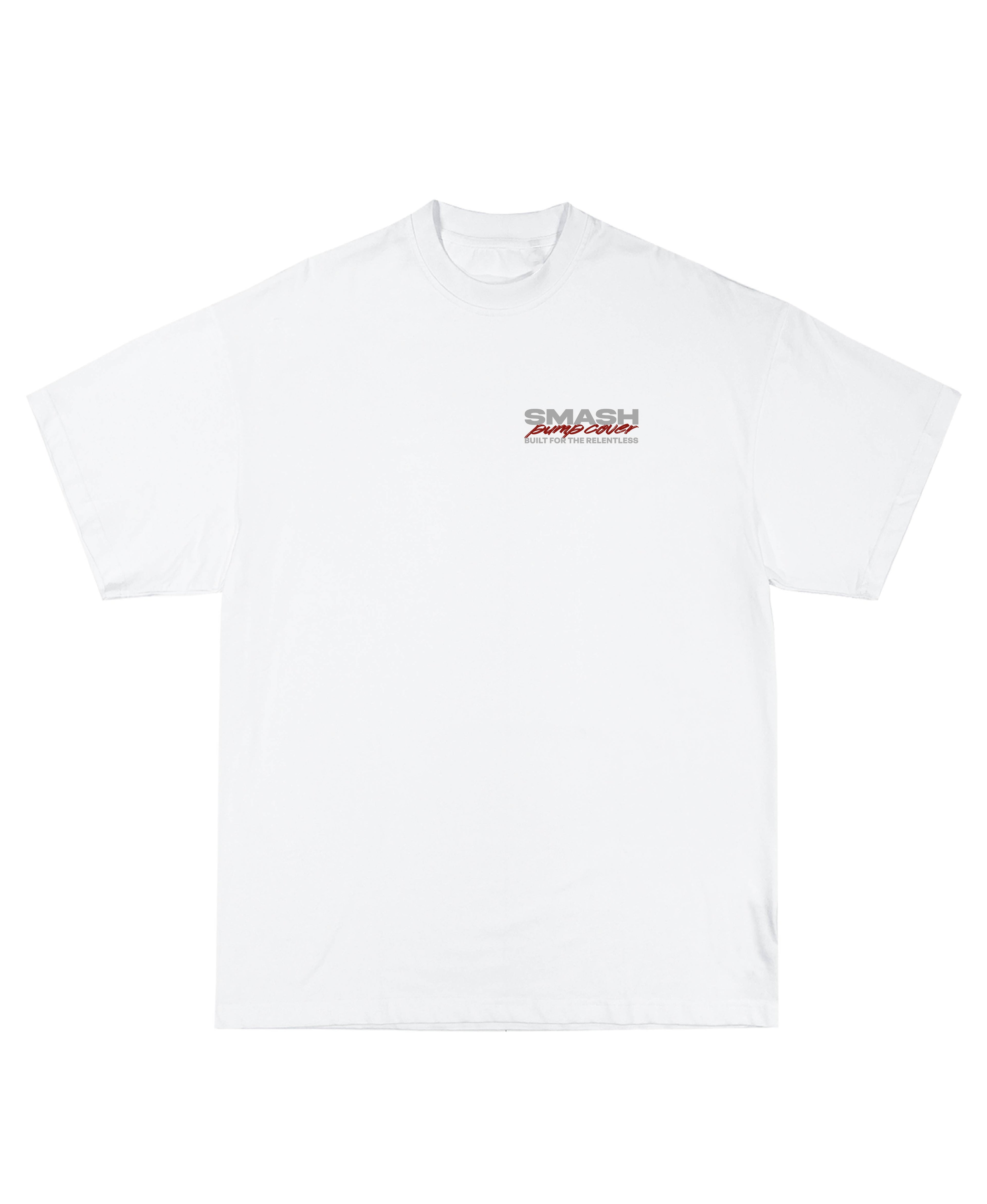 Smash Pump Cover Oversized T-shirt - White